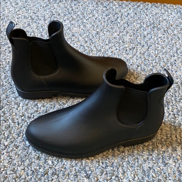 rubber chelsea rain boots